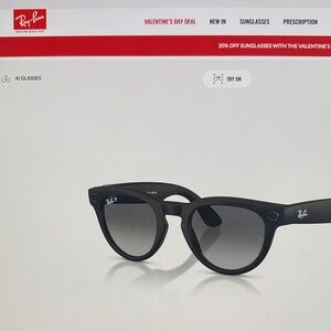 BRAND NEW IN BOX- 🆕 Ray-Ban Meta Headliner Glasses Matte Black - unopened